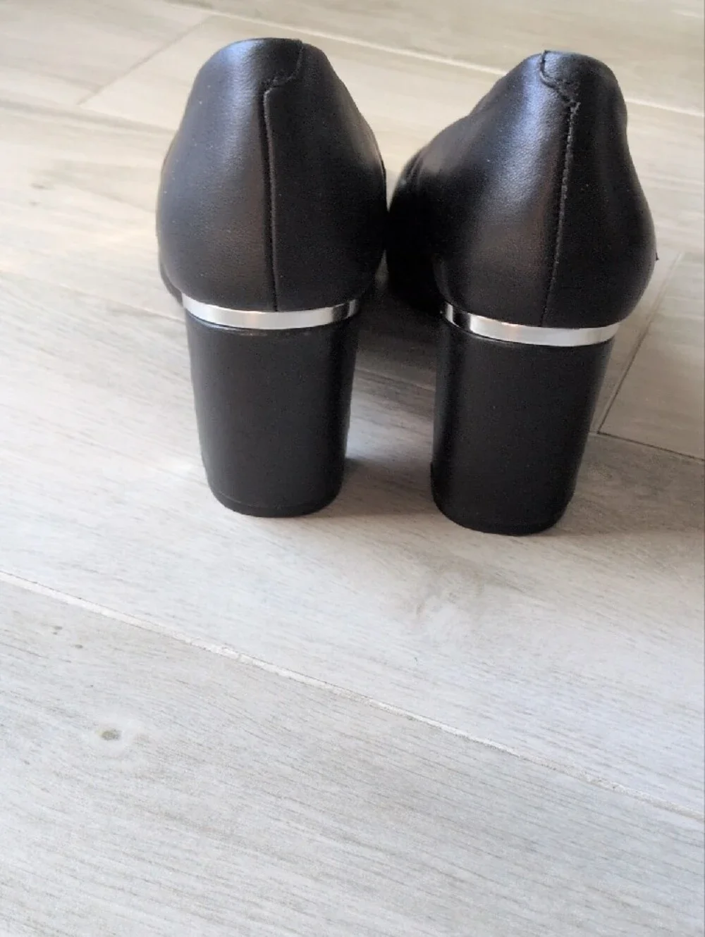 Alfani: Stepnflex, Pointed Black Block Heel Pumps